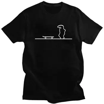 Komik La Linea T Shirt Erkek %100 % Pamuklu Tişört Şık Tee Üstleri Kısa Kollu Animasyon Komedi T-shirt Streetwear