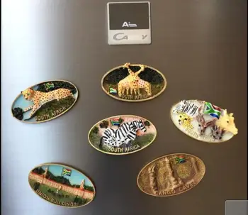 Güney Afrika buzdolabı Mıknatısları Turizm Hediyelik Eşya buzdolabı manyetik Etiket