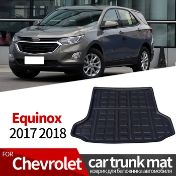Gövde Mat Chevrolet Equinox 2017 2018 İçin Arka Boot Araba Astar Zemin Tepsisi Bagaj Kapağı Koruyucu EVA Kauçuk Aksesuarları