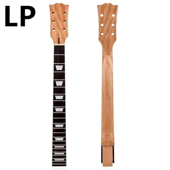 Yüksek Kaliteli 22 Frets Maun Gitar Boyun+Gülağacı klavye Les Paul LP Kolu Müzik Parçaları