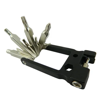 19 İn 1 Çok Tornavidalar Lastik Lastik Seviye Anahtarı Bisiklet onarım aletleri seti altıgen anahtar Zincir Temizleme Aracı MTB Aksesuarları RR7339
