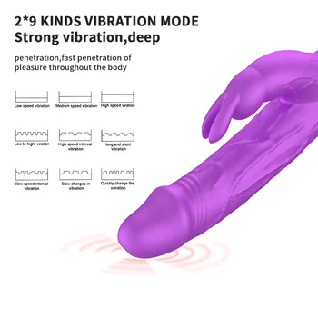 9 Hız Gerçekçi Yapay Penis Vibratör G Noktası Klitoris Stimülatörü Vajina Mastürbasyon Seks Oyuncakları Kadınlar İçin Cinsel Vibratörler Erotik Oyuncaklar