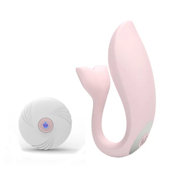 10 Hız Güçlü Kablosuz Uzaktan Kumanda G-Spot Vibratör Şekli Titreşimli Yumurta Klitoris Masaj Değnek Seks Oyuncakları Kadın İçin