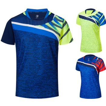 Yeni Badminton gömlek Erkek / Kadın, Hızlı kuru tenis gömlek elbise, Masa Tenisi formaları, spor Koşu spor forma A111
