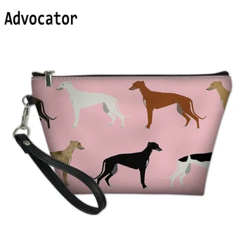 ADVOCATOR Moda Pet Köpek Desen Makyaj Çantası Kadınlar için Kozmetik Seyahat çanta düzenleyici Çantası Bayanlar Makyaj Kutusu Profesyonel