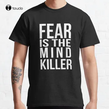 Zihin katil korku zihin yaratıcılık klasik T-Shirt pamuk Tee gömlek Unisex