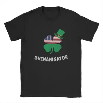 Erkek Kadın T-Shirt Aziz Patrick Günü İrlandalı Esprili %100 % Pamuk Tees Kısa Kollu T Gömlek Crewneck Giyim Yeni Varış