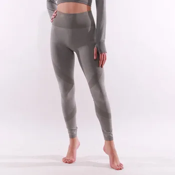 Dikişsiz Yüksek Elastikiyet Yoga Tayt Kadınlar Yüksek Bel Spor Popo Kaldırma fitness pantolonları Yoga Spor Salonu Spor Egzersiz yoga pantolonu