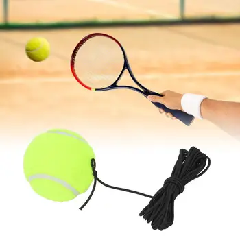 Tenis Topu Tenis Acemi Eğitim Topu ile 4 M Elastik Kauçuk Dize İçin Tek Uygulama