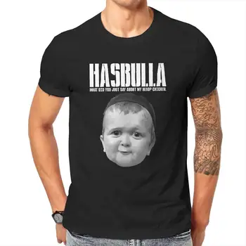 Erkek tişört Mini Kartal Çılgın Pamuk Tee Gömlek Kısa Kollu Hasbulla Magomedov T Shirt O Boyun Giyim Yaz