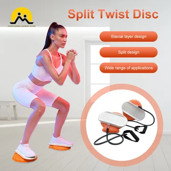 Bölünmüş Büküm Bel Disk Kurulu Vücut Geliştirme İnce Twister Plaka Zayıflama Bacaklar Büküm Bel wriggle Plaka Fitness Egzersiz Dişli
