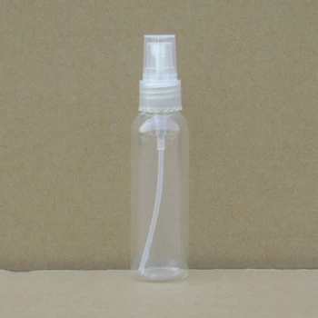 Toptan yuvarlak omuzlu 50 adet 60ML sprey şişesi, 60ml ince sis sprey parfüm şişesi, 2 kez kozmetik sprey şişesi