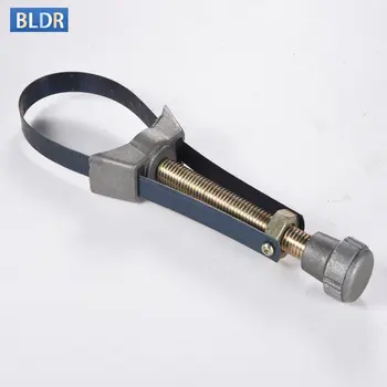 1 adet Çelik Kemer yağ filtresi Anahtarı Araba Oto Tamir El Aracı Tamir Ayarlanabilir 65-105mm Evrensel Anahtar Kilit Tork Kayış Anahtarı