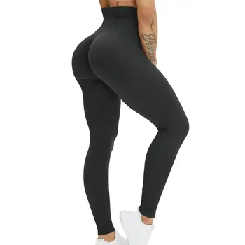 Moda Spor Tayt Sıkı Nem Esneklik Dantelli Bodycon Bayan Tayt egzersiz pantolonları Ayak Bileği Uzunlukta Yoga Pantolon Giyim