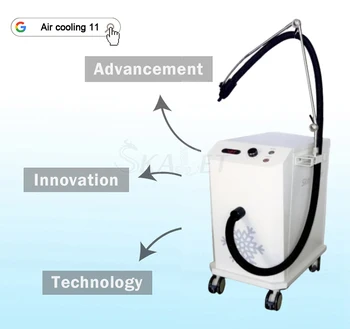 En iyi Efektli Lazer Tedavileri için En Yeni Popüler Cryo Soğutucu Soğutma Cilt Sistemi Makinesi
