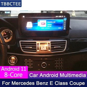 Android 11 4 + 64G Kablosuz CarPlay Ekran Mercedes Benz MB İçin E Sınıfı Coupe 2015~2016 NTG Araba Radyo Ekran GPS Navigasyon Navi