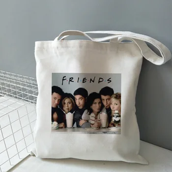 Eğlenceli Sıcak Yayın Arkadaşlar TV Gösterisi Kadın Çantası Harajuku Moda omuz çantaları Yeni Retro Büyük Çanta Ulzzang Kedi askılı çanta Çanta