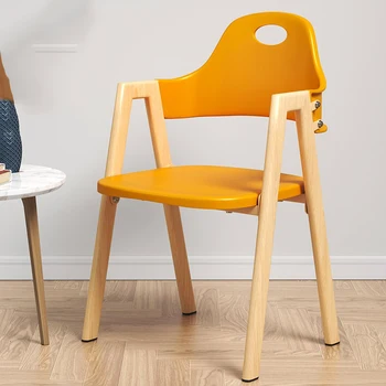 Koltuk Yemek Sandalyesi Metal İskandinav Deri Ergonomik Yemek Sandalyesi Ofis Bekleme Döşemeli Sandalyeler Salle Yemlik Mobilya
