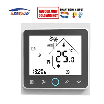 HESSWAY 2 P & 4 P dijital oda fan coil ünitesi termostat klima için