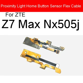 Yakınlık İşık Ana Düğme sensör esnek kablo İçin ZTE Nubia Z7 Max NX505J Ana Düğme şerit kablo Yedek Parça Tamir
