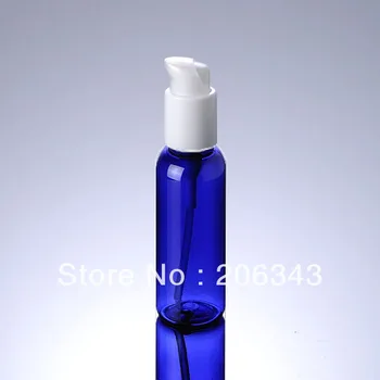 100ml MAVİ / ŞEFFAF / BEYAZ PET ŞİŞE veya mavi tuvalet suyu şişesi veya losyon şişesi