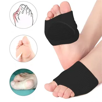1 Çift Yarım Çorap Metatarsal Kol Ayak Bunyon Taban Ön Ayak Pedleri Yastık Ağrı kesici Destek Nasır Önlemek Blister Ayak Bakımı