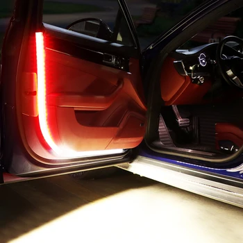 Araba LED Kapı Karşılama ışığı Uyarı Sinyali şerit lamba Honda Civic Accord Jazz Fit CRV XRV Subaru Forester Outback Impreza