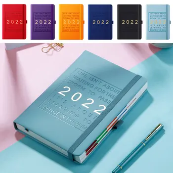 Yeni Zaman Yönetimi Program Kitabı 2022 İngilizce İç Sayfalar Tarihleri Yaratıcı Masa Planlayıcısı Hatırlatma Takvim Masası Ofis Malzemeleri