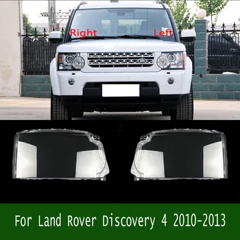 Land Rover Discovery 4 2010-2013 için Far Şeffaf Kapak Abajur Far Kabuk Gölge Maskesi Pleksiglas