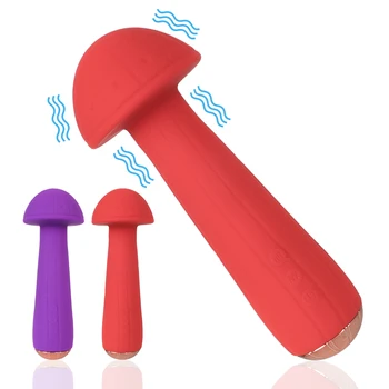 Çok hızlı AV Değnek Kadın Dildos Masaj G Noktası Vajina Vibratör Seks Oyuncakları Yetişkinler için 18 USB Manyetik Şarj Mantar Kafa