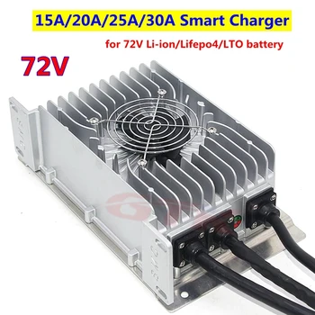 GTK akıllı 72 V 15A 20A 25A 30A hızlı Şarj for72V 20 S Li-Ion 24 S Lifepo4 30 S LTO pil paketi çıkış 84 v 87.6 V