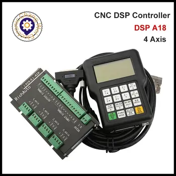 RichAuto DSP A18 4 Eksenli CNC Kontrol A18s A18e USB Bağlantı Hareket Kontrol Sistemi Manuel CNC Router İçin