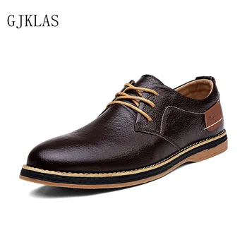 Büyük Boy 48 erkek ayakkabıları Yüksek Kaliteli Gerçek Deri Kahverengi Oxford Erkek Ayakkabı Hakiki Deri Elbise Düğün Ayakkabı Erkekler için Klasik