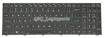 Yeni ABD İngilizce QWERTY Klavye İçin Clevo PB71DF2-G PB70DF1-G PB71DF1-G PB70DDS-G klavye Renkli arkadan aydınlatmalı Kristal Tarzı, Siyah