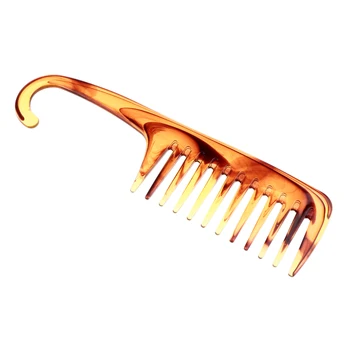Anti-statik tarak büyük geniş dişli tarak Salon saç tarağı kalın uzun kıvırcık ıslak kuru saç sıcak