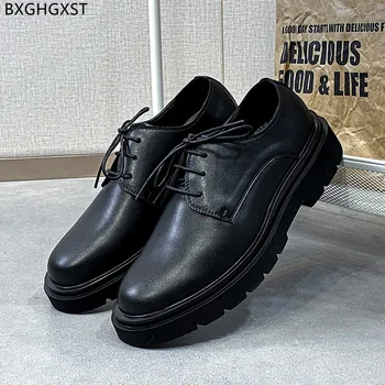 Siyah Elbise Ayakkabı Erkek Moda Deri Resmi İtalyan Tasarım Ayakkabı Erkekler için 2022 Rahat erkek resmi ayakkabı Erkekler Chaussure Homme Sapato