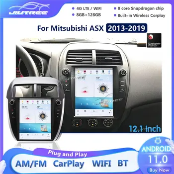 Android 11 8GB + 128GB Mitsubishi ASX 2013 İçin 2014 2015 2016 2017 2018 2019 Araba Radyo Navigasyon GPS Radyo Multimedya