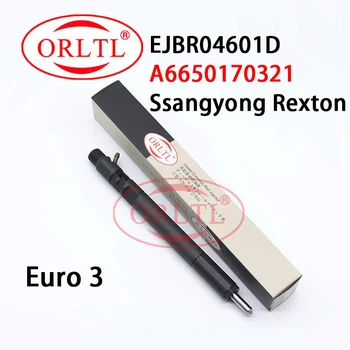 EJBR04601D Ssangyong Rexton Dizel Meme A6650170321 yüksek basınçlı enjektör ejbr04601d Delphi ssayong Euro 3 Yakıt Tabancası 4601D