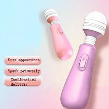 AV Vibratör Kadın Değnek G-spot Güçlü Titreşim Modu 360 Rotasyon Klitoris Stimülatörü Yetişkin Sadece Seks Oyuncak Kadın İçin Kendini Zevk