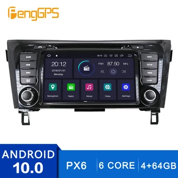 Android 10.0 CD DVD Oynatıcı Nissan X-TRAİL / Qashqai 2014 + GPS Navigasyon Multimedya Ana Ünite Dokunmatik Ekran Carplay 4 + 64G