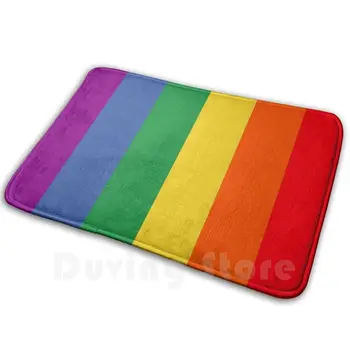 Lgbt Gurur Bayrağı Mat Halı Halı Kaymaz Paspaslar Yatak Odası Gurur Gökkuşağı Gurur Bayrağı Eşcinsel Gurur Lezbiyen Eşcinsel Bi Biseksüel Trans
